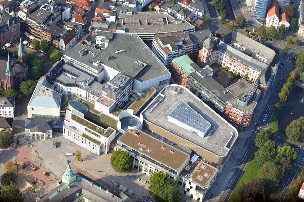 Luftaufnahme Oldenburg - Einkaufscenter Schlosshoefe Oldenburg Niedersachsen