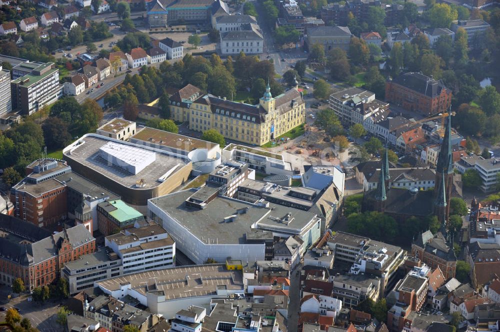 Luftbild Oldenburg - Einkaufscenter Schlosshoefe Oldenburg Niedersachsen