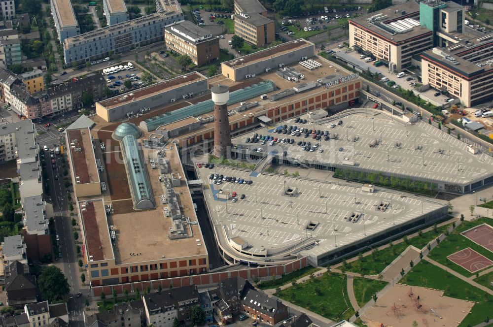 KÖLN von oben - Einkaufscentrum Köln Arcaden