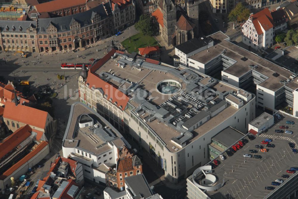 ERFURT aus der Vogelperspektive: Einkaufsgalerie Anger 1 in Erfurt