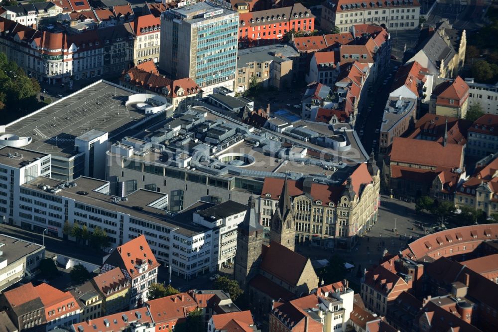 Luftbild Erfurt - Einkaufszentrum Anger 1 in Erfurt im Bundesland Thüringen