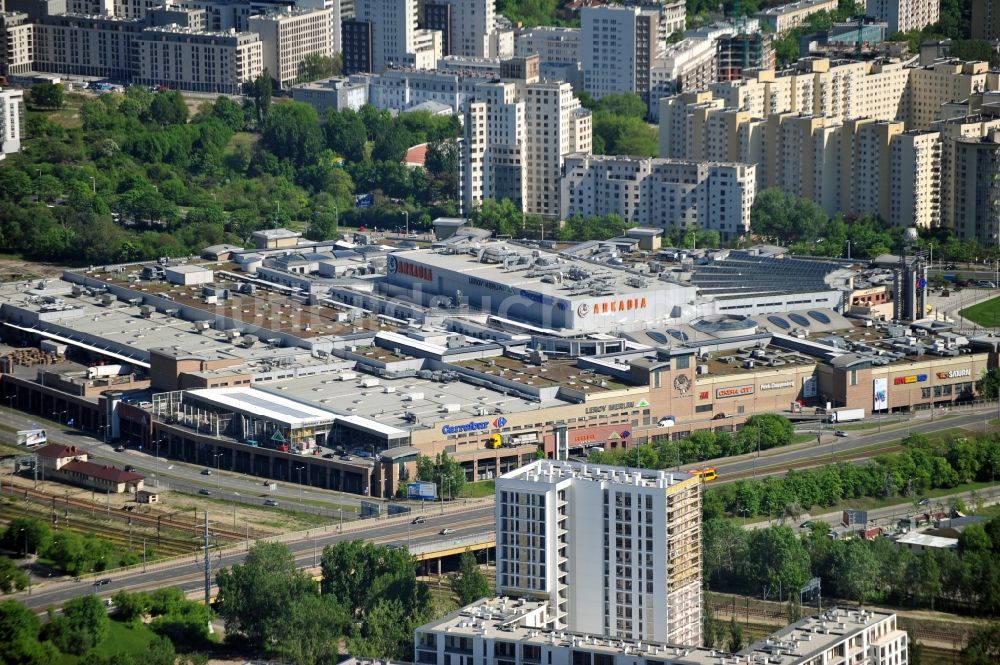 Luftaufnahme Warschau - Einkaufszentrum Arkadia in Warschau / Warszawa