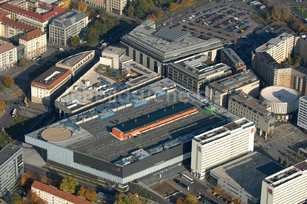 Dresden aus der Vogelperspektive: Einkaufszentrum Centrum-Galerie in Berlin