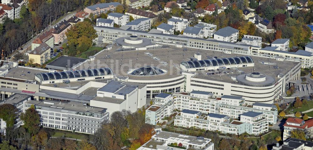 Luftbild Augsburg - Einkaufszentrum City-Galerie Augsburg