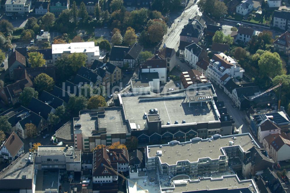 Unna aus der Vogelperspektive: Einkaufszentrum an der Hertingerstrasse 17 in 59423 Unna