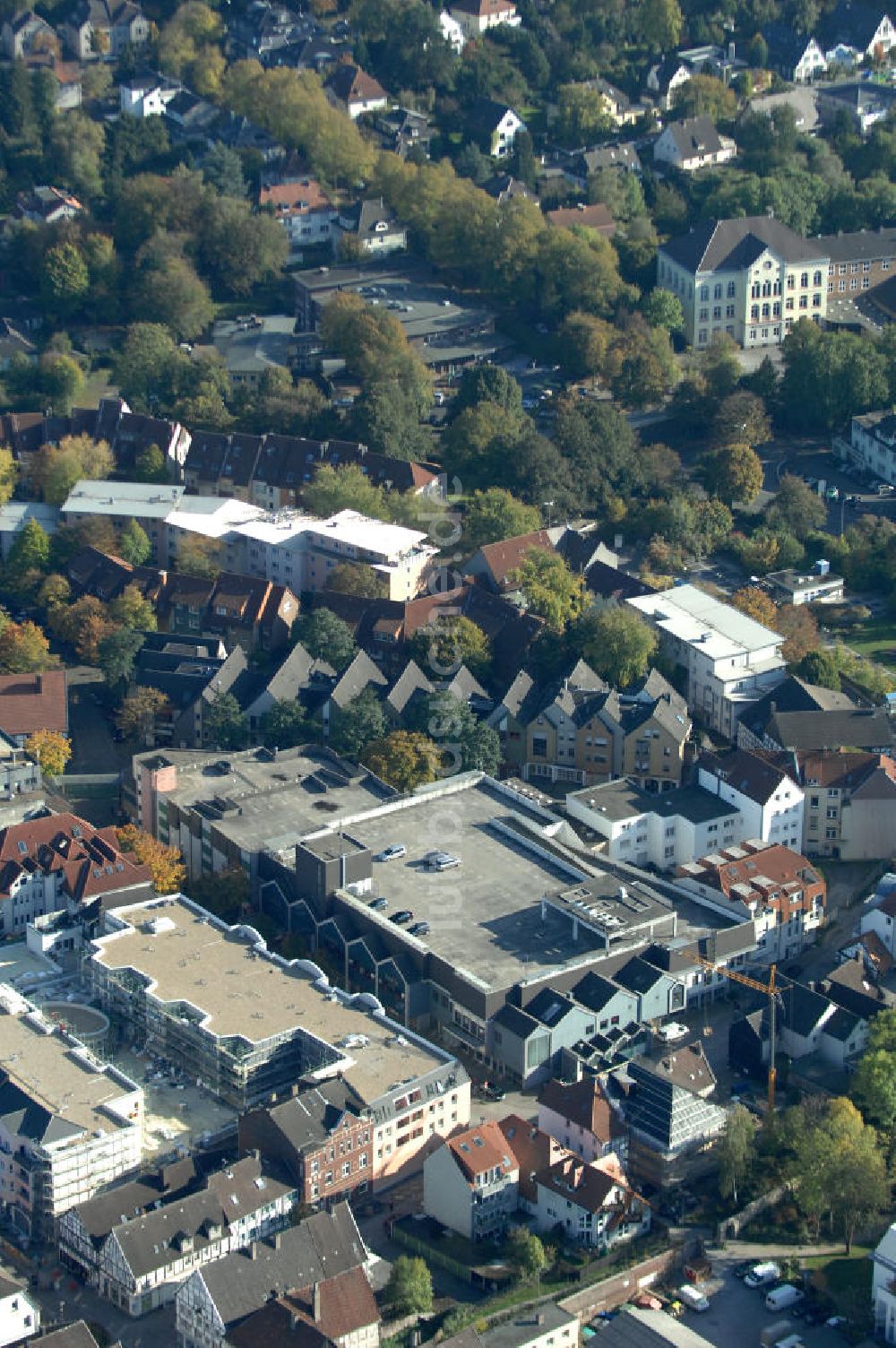 Luftbild Unna - Einkaufszentrum an der Hertingerstrasse 17 in 59423 Unna