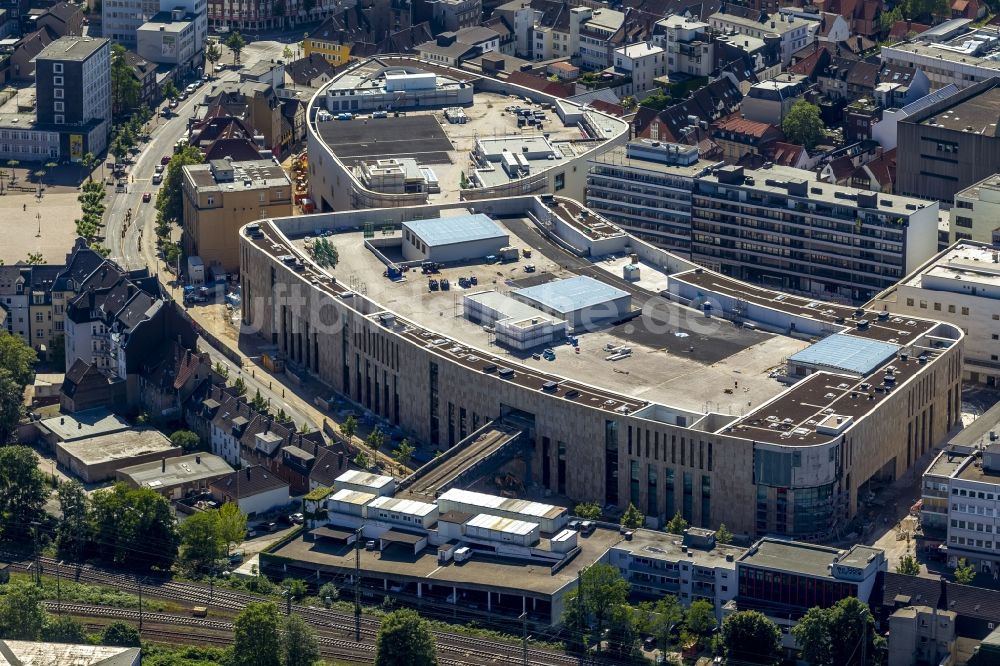 Recklinghausen von oben - Einkaufszentrum Löhrhof Center der ECE in Recklinghausen im Bundesland Nordrhein-Westfalen