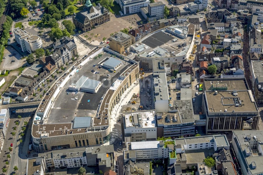 Recklinghausen von oben - Einkaufszentrum Löhrhof Center der ECE in Recklinghausen im Bundesland Nordrhein-Westfalen