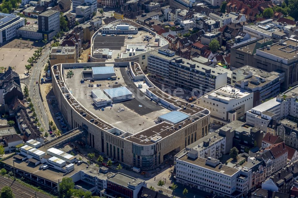 Recklinghausen aus der Vogelperspektive: Einkaufszentrum Löhrhof Center der ECE in Recklinghausen im Bundesland Nordrhein-Westfalen