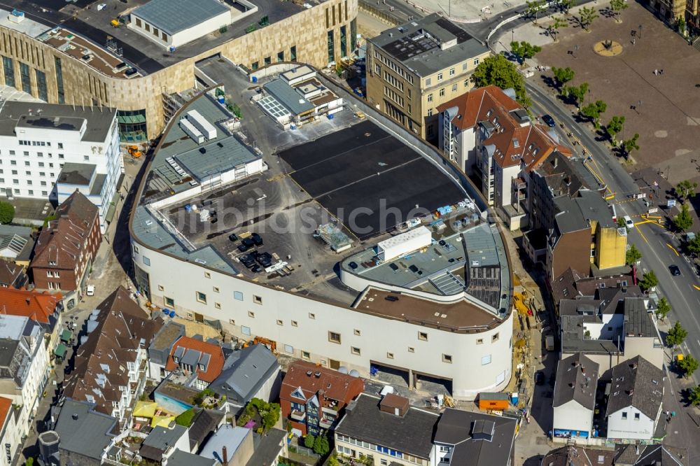 Recklinghausen aus der Vogelperspektive: Einkaufszentrum Löhrhof Center der ECE in Recklinghausen im Bundesland Nordrhein-Westfalen