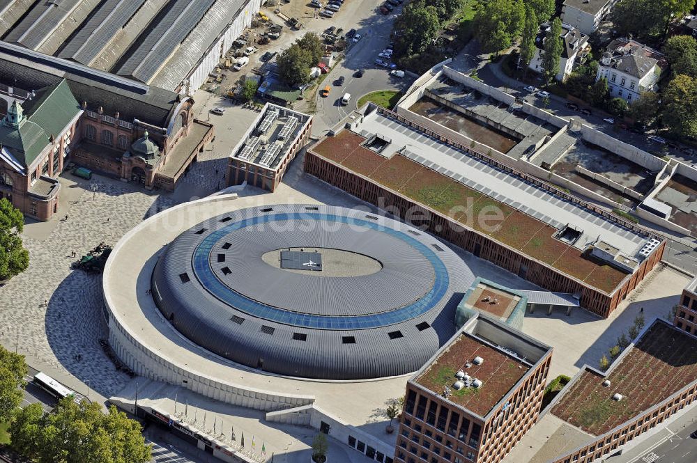 Luftaufnahme Wiesbaden - Einkaufszentrum Lilien-Carré Wiesbaden