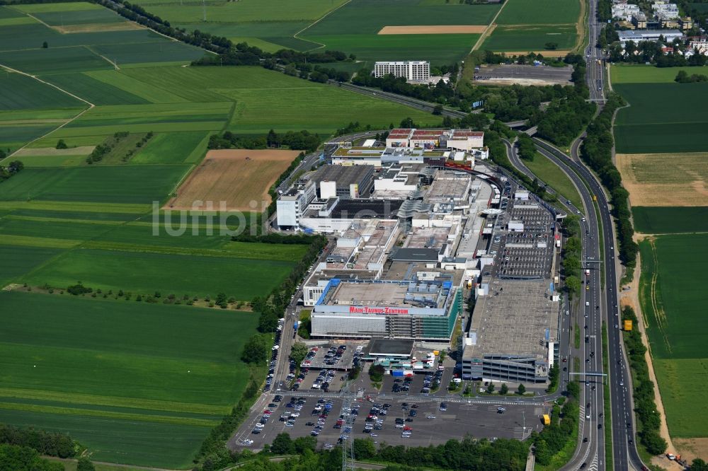 Luftaufnahme Sulzbach - Einkaufszentrum Main-Taunus-Zentrum in Sulzbach / Hessen