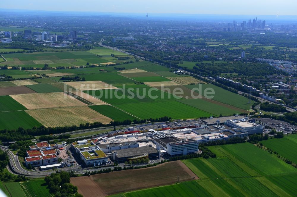 Sulzbach von oben - Einkaufszentrum Main-Taunus-Zentrum in Sulzbach / Hessen