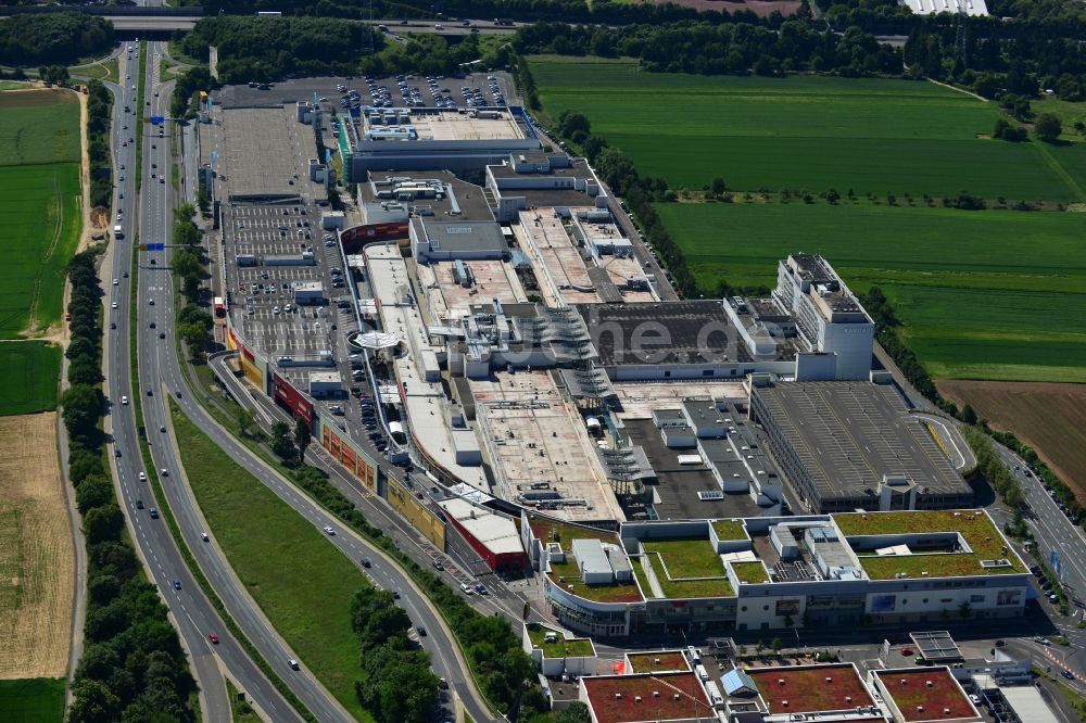 Sulzbach aus der Vogelperspektive: Einkaufszentrum Main-Taunus-Zentrum in Sulzbach / Hessen