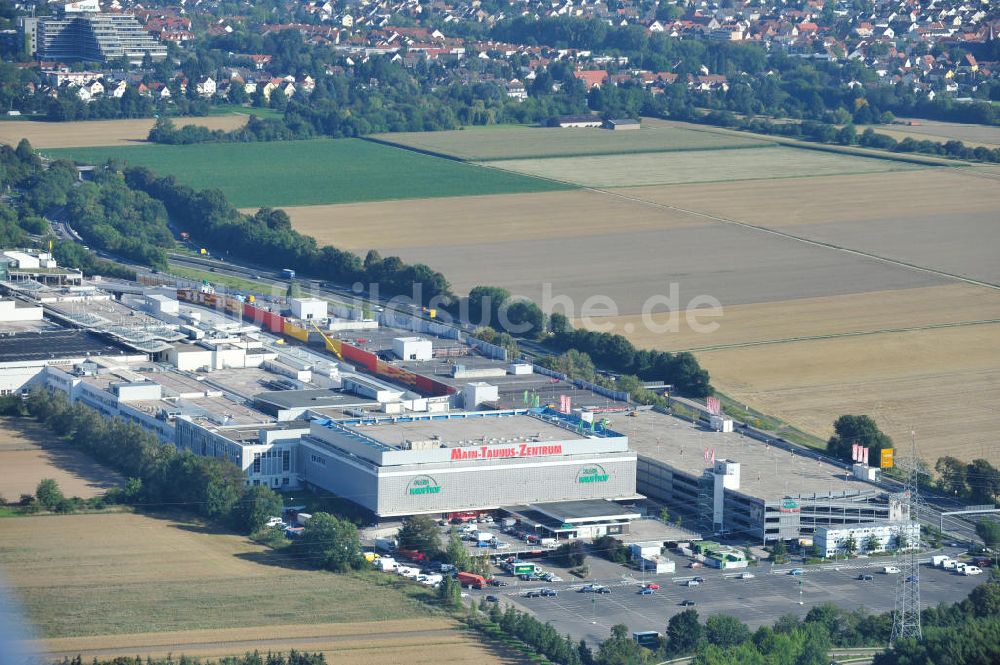 Luftaufnahme Sulzbach - Einkaufszentrum MTZ Main-Taunus-Zentrum in Sulzbach / Hessen