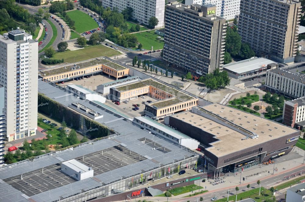 Luftaufnahme Halle / Saale / OT Neustadt - Einkaufszentrum Neustadt Centrum in Halle / Saale