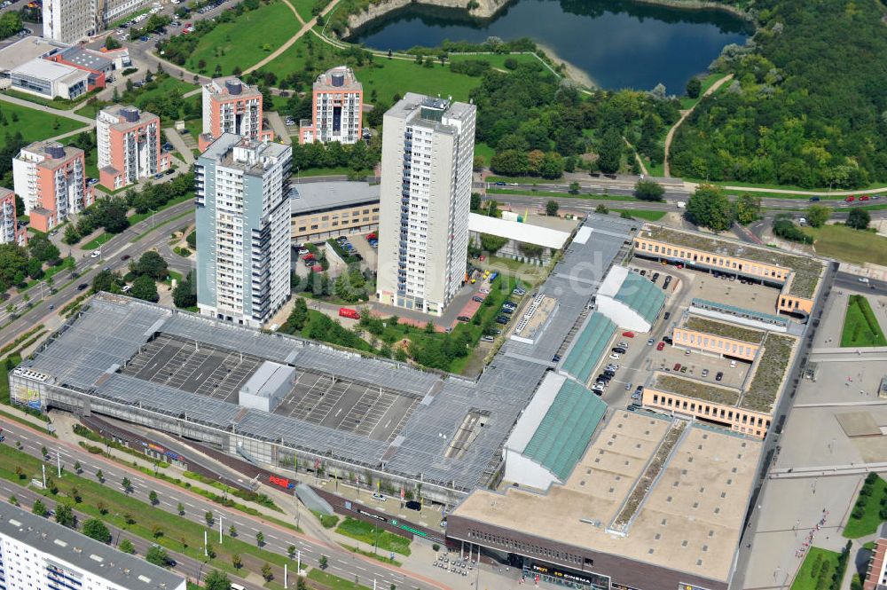 Luftbild Halle / Saale / OT Neustadt - Einkaufszentrum Neustadt Centrum in Halle / Saale