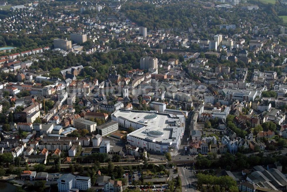 Gießen von oben - Einkaufszentrum Neustädter Tor