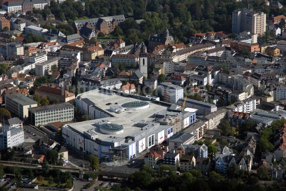 Luftbild Gießen - Einkaufszentrum Neustädter Tor