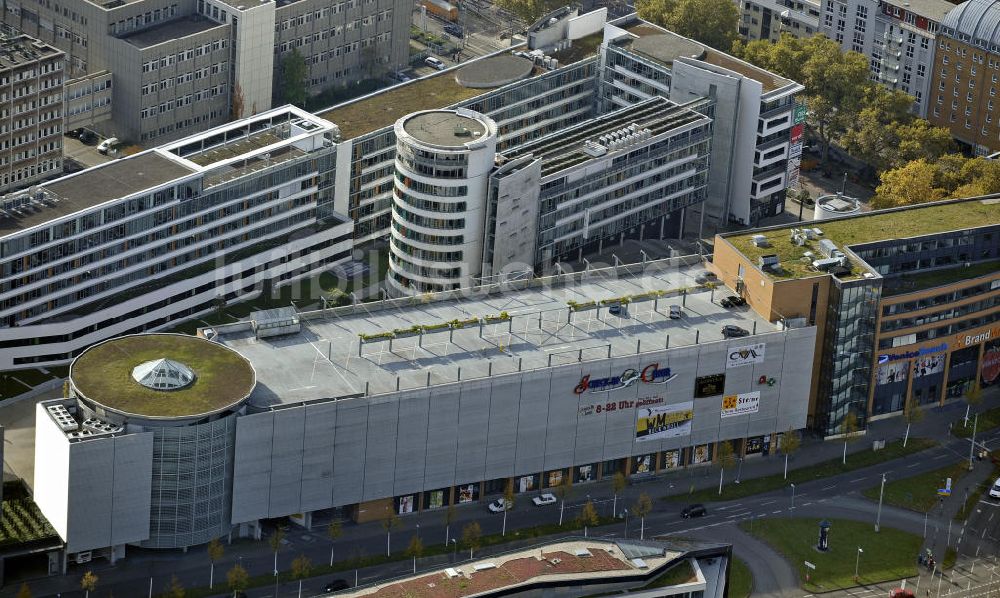 Luftbild Karlsruhe - Einkaufszentrum Scheck-In-Center Karlsruhe