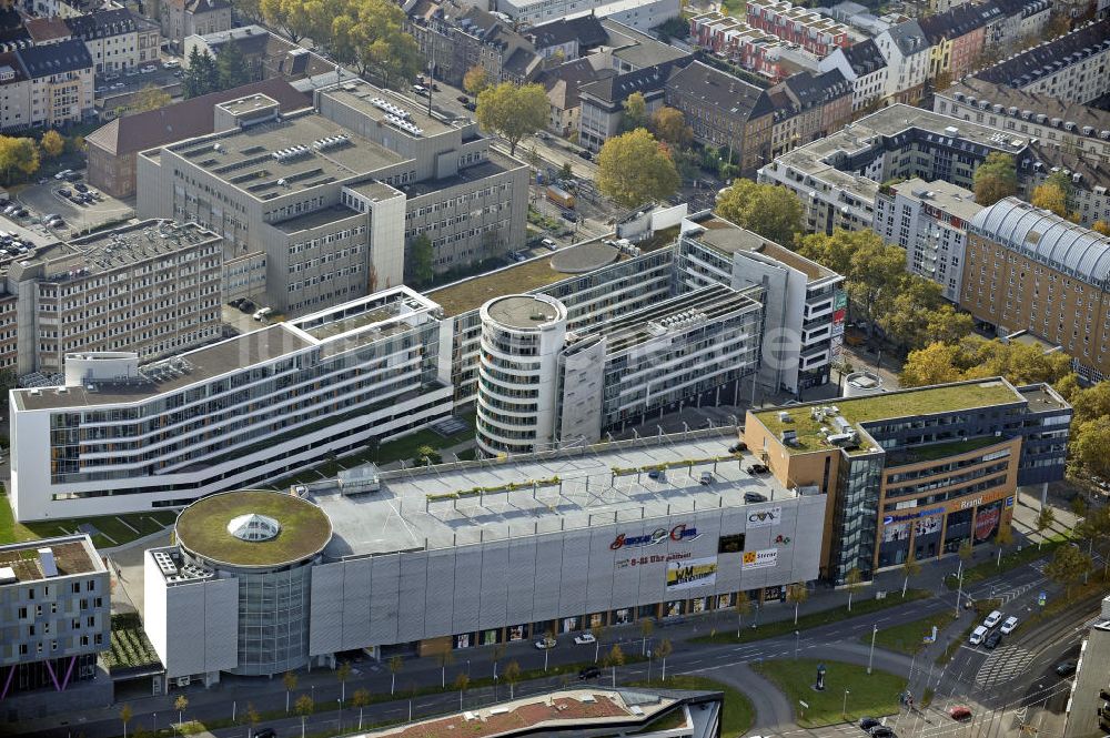 Luftaufnahme Karlsruhe - Einkaufszentrum Scheck-In-Center Karlsruhe