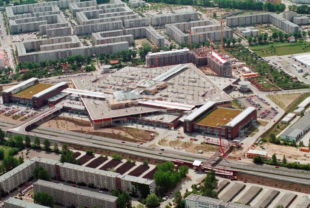 Potsdam aus der Vogelperspektive: Einkaufszentrum Stern Center Potsdam - Drewitz im Bundesland Brandenburg