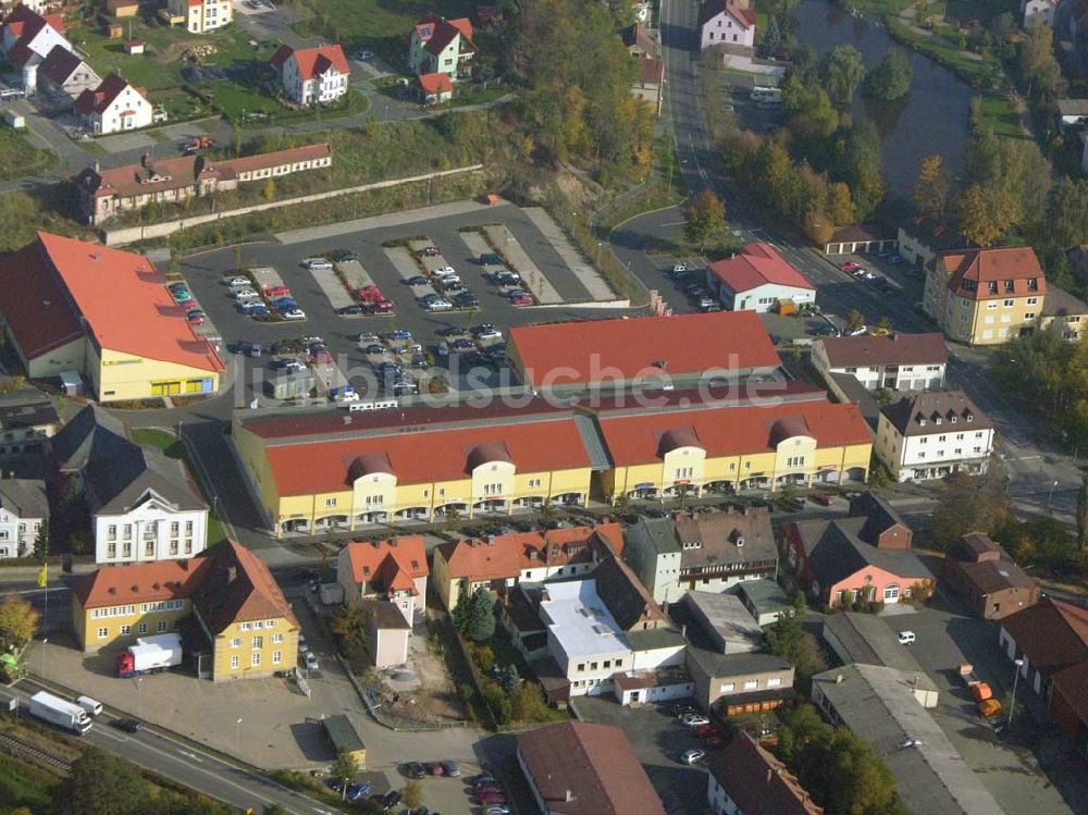 Luftaufnahme Tirschenreuth - Einkaufszentrum in Tirschenreuth