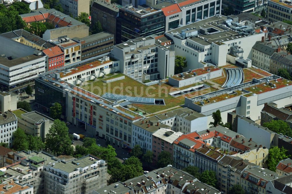 Luftbild Berlin Wilmersdorf - Einkaufszentrum Wilmersdorf Arcaden an der Wilmersdorfer Straße in Berlin