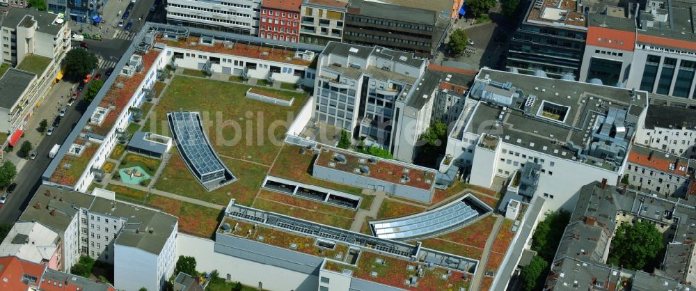 Luftaufnahme Berlin Wilmersdorf - Einkaufszentrum Wilmersdorf Arcaden an der Wilmersdorfer Straße in Berlin