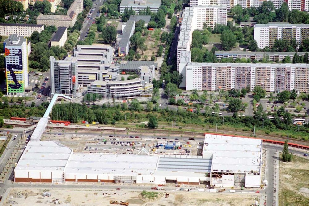 Luftaufnahme Berlin / Lichtenberg - Einkaufszentrum/Neubau Storkower Straße Lichtenberg / Berlin