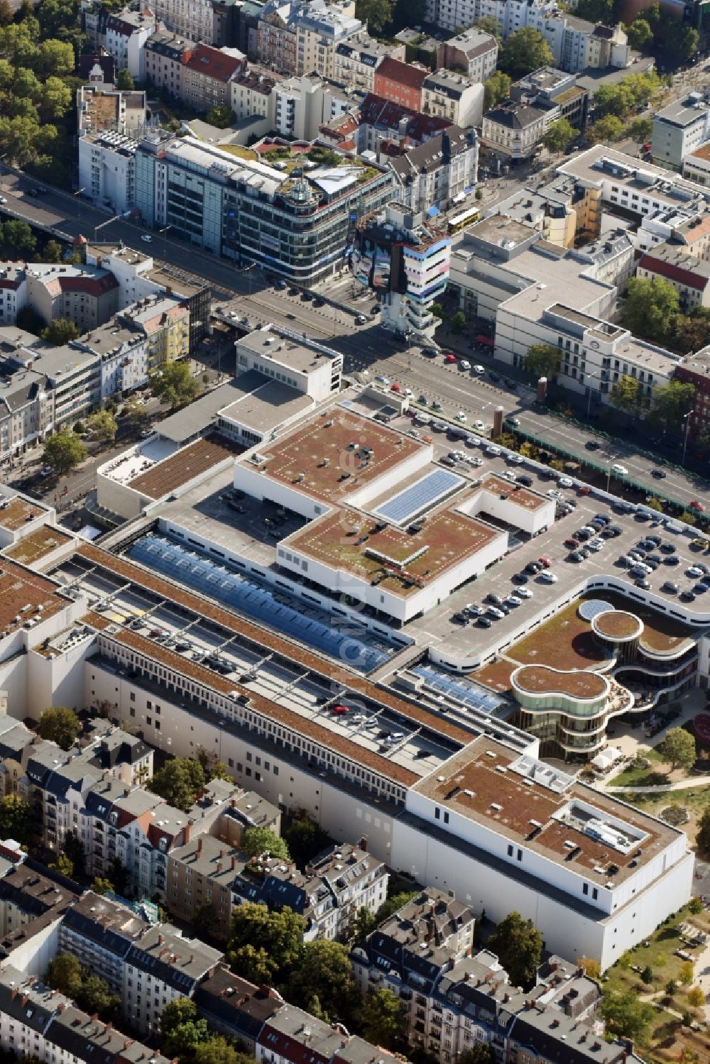 Luftbild Berlin - Einkaufszentrums Boulevard Berlin