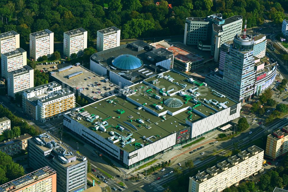 Luftbild Szczecin - Stettin - Einkaufzentrum Galaxy Centrum in Szczecin - Stettin in Woiwodschaft Westpommern, Polen