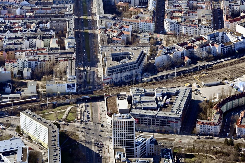 Luftaufnahme Berlin - Einkaufzentrum Ring-Center in Berlin, Deutschland