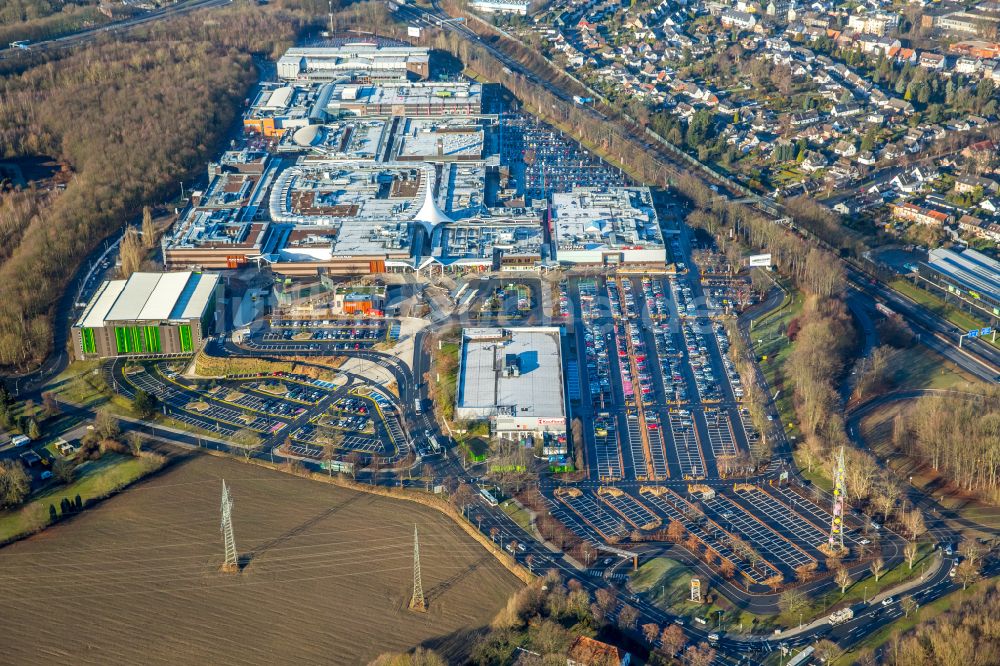 Luftbild Bochum - Einkaufzentrum Ruhr Park in Bochum im Bundesland Nordrhein-Westfalen, Deutschland