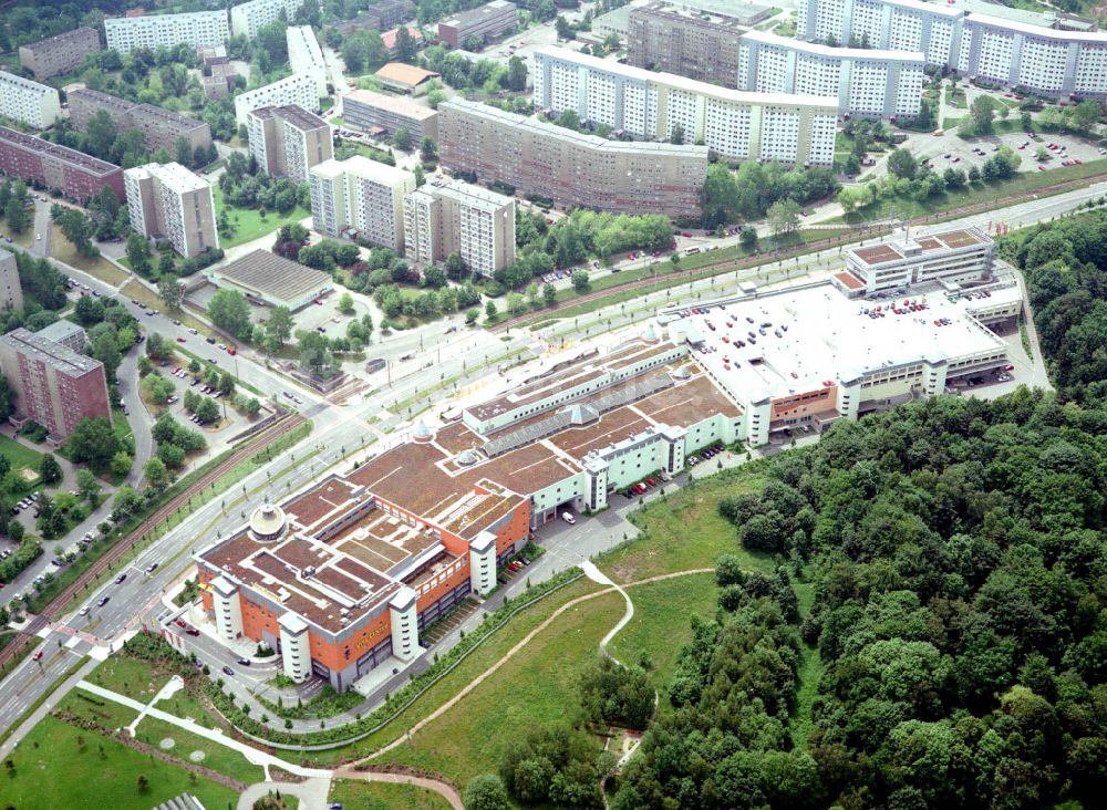 Chemnitz aus der Vogelperspektive: Einkaufzentrum Vita- Center in Chemnitz im Bundesland Sachsen, Deutschland