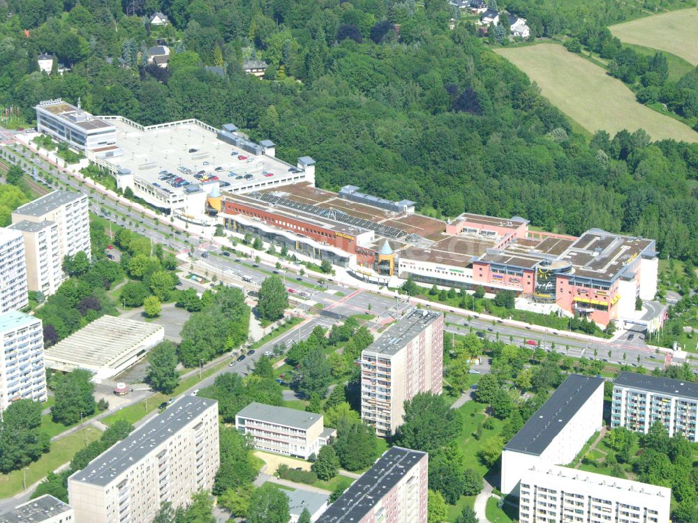 Luftbild Chemnitz - Einkaufzentrum Vita- Center in Chemnitz im Bundesland Sachsen, Deutschland