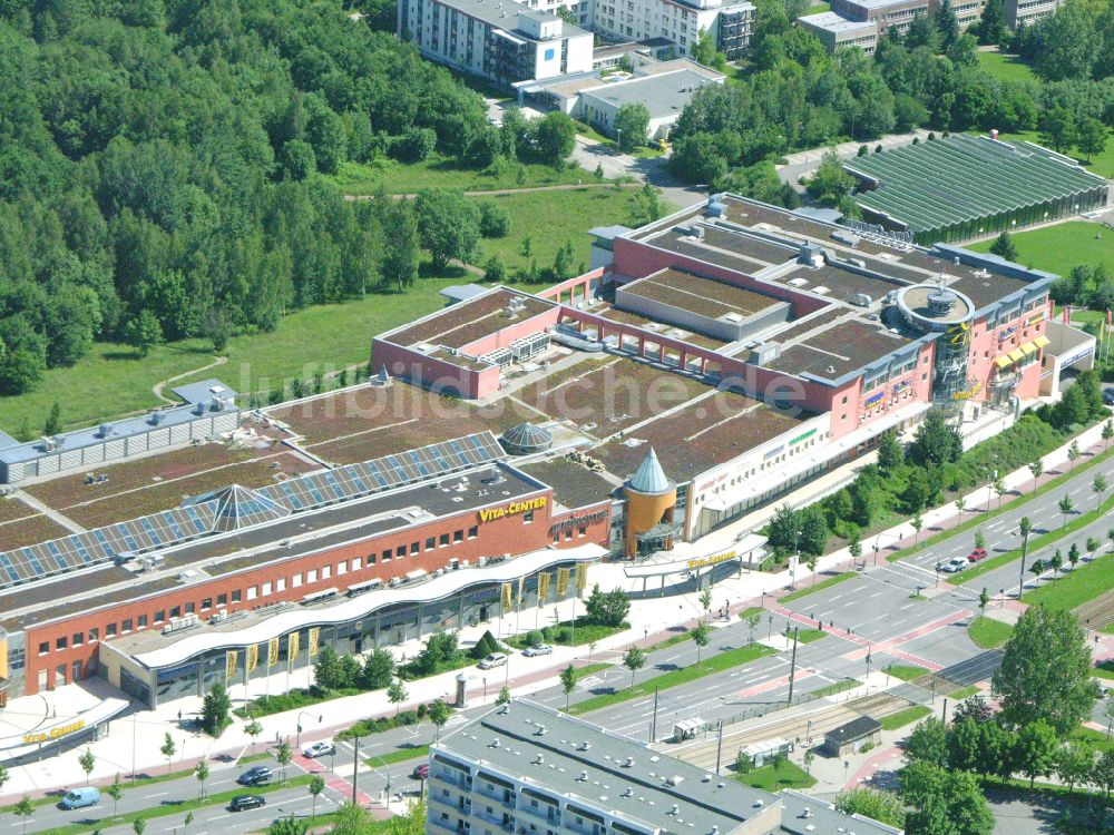 Luftbild Chemnitz - Einkaufzentrum Vita- Center in Chemnitz im Bundesland Sachsen, Deutschland