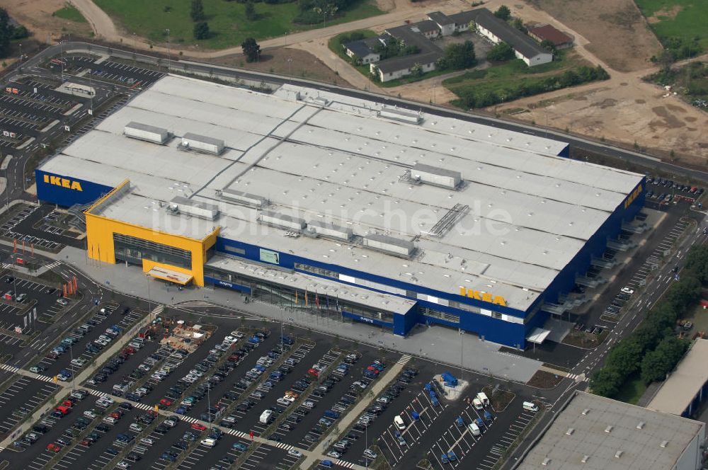 Luftaufnahme KÖLN - Einrichtungshaus der IKEA Deutschland GmbH & Co. KG - Niederlassung Köln Am Butzweilerhof