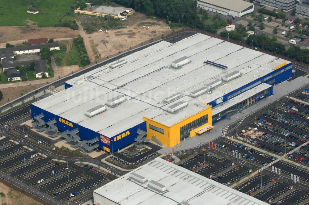 KÖLN aus der Vogelperspektive: Einrichtungshaus der IKEA Deutschland GmbH & Co. KG - Niederlassung Köln Am Butzweilerhof