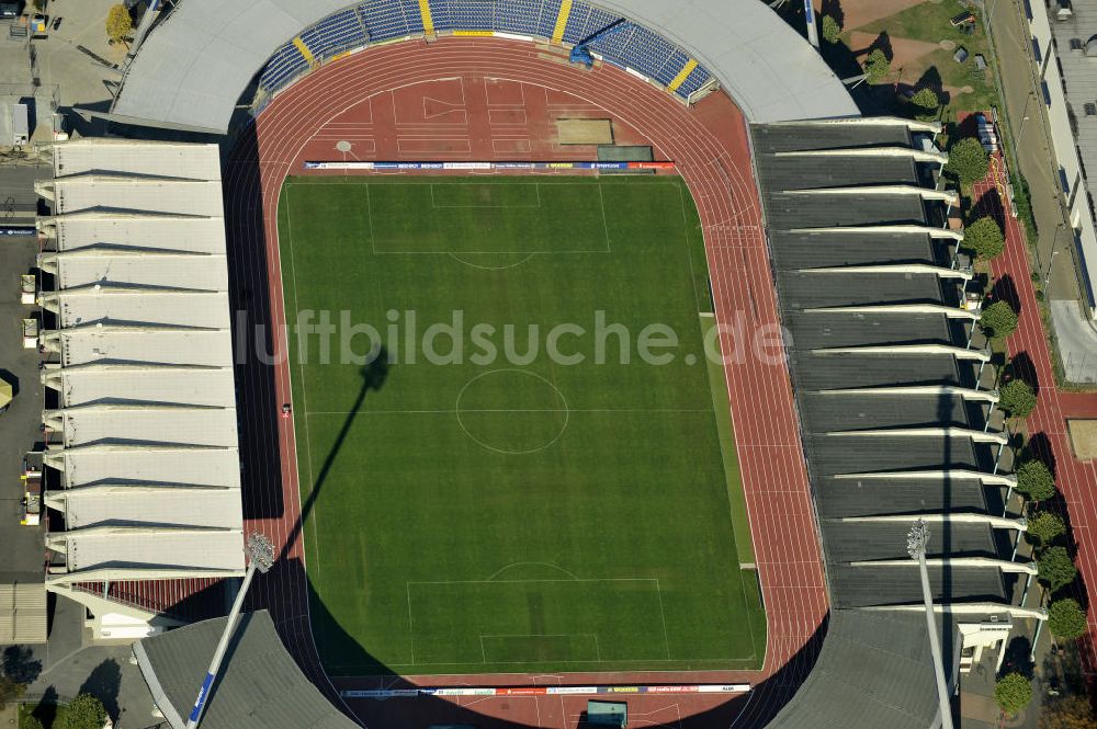 Braunschweig aus der Vogelperspektive: Eintracht-Stadion Braunschweig