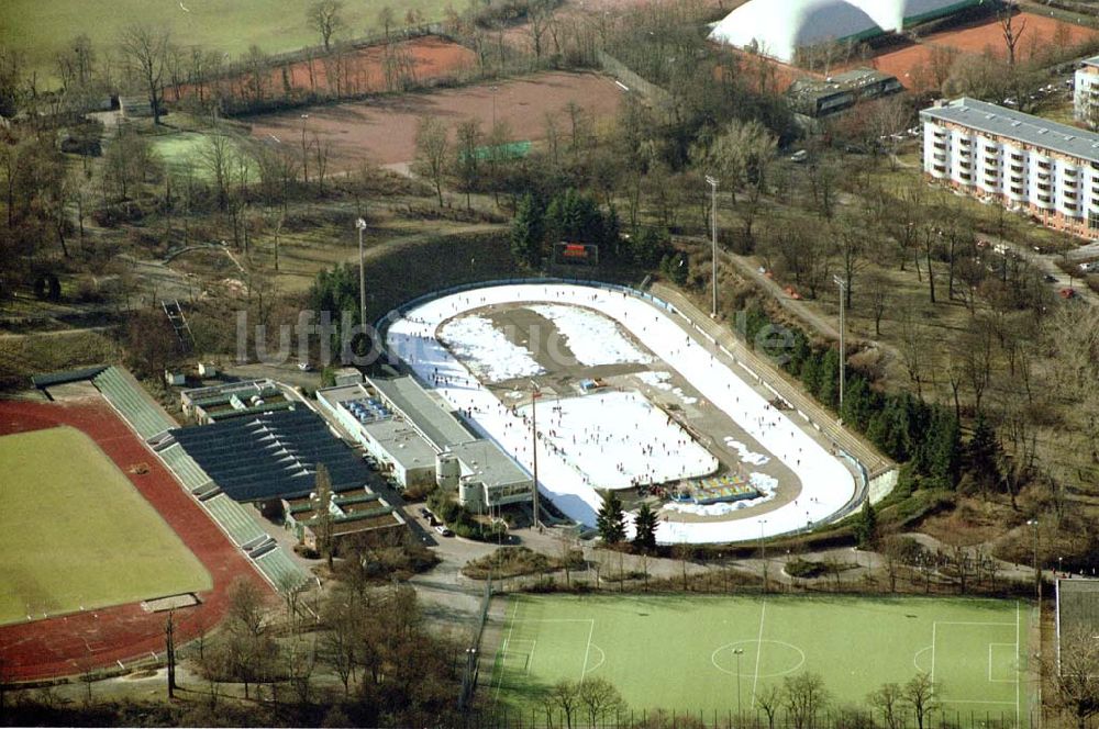 Luftbild Berlin - Eis- und Radrennbahn Wilmersdorf