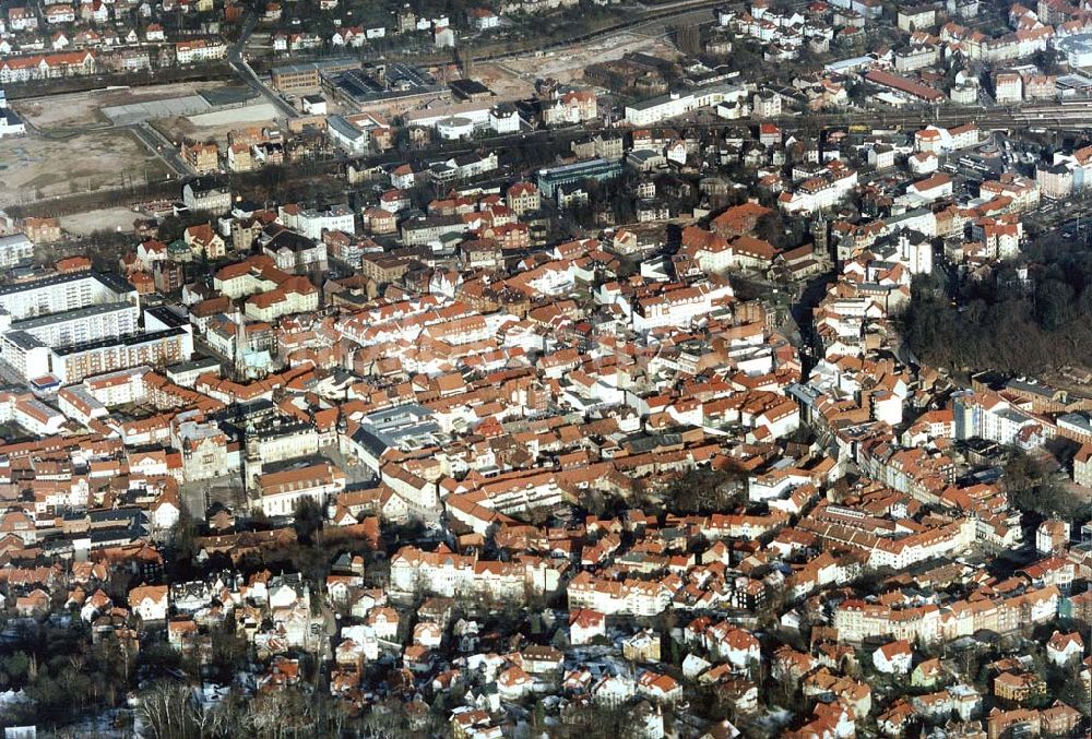 Luftaufnahme Eisenach / Thüringen - Eisenach in Thüringen.