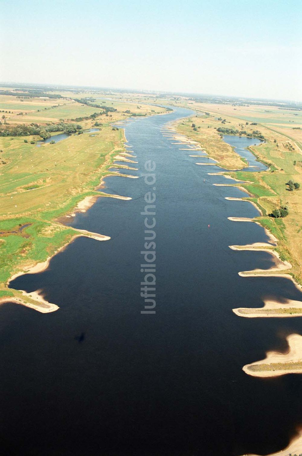 Luftbild Ringfurth - Elbausfluss bei Ringfurth