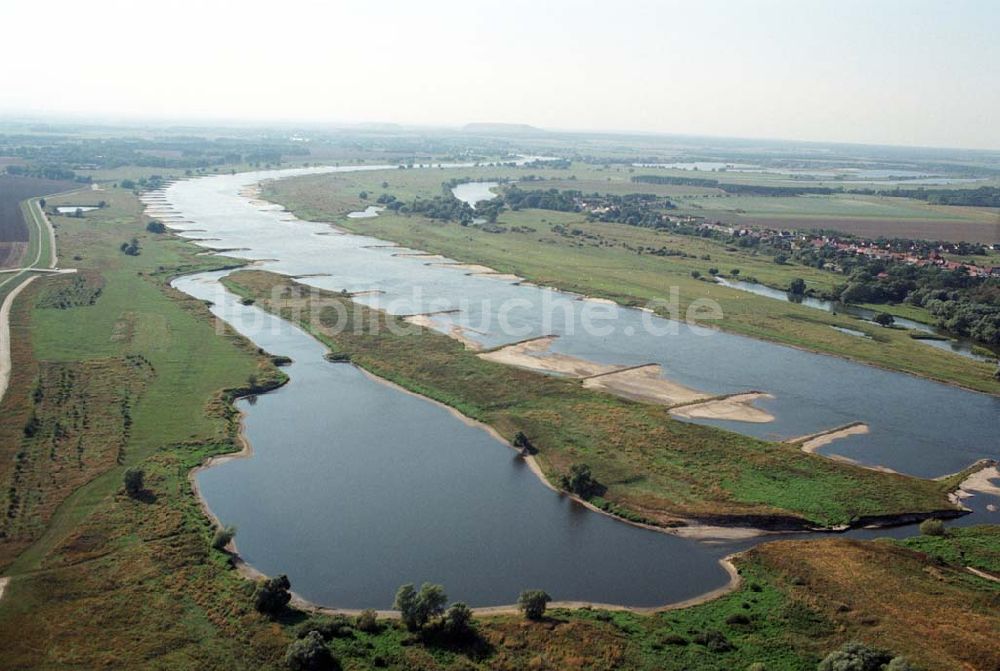 Luftbild Ringfurth - Elbausfluss bei Ringfurth