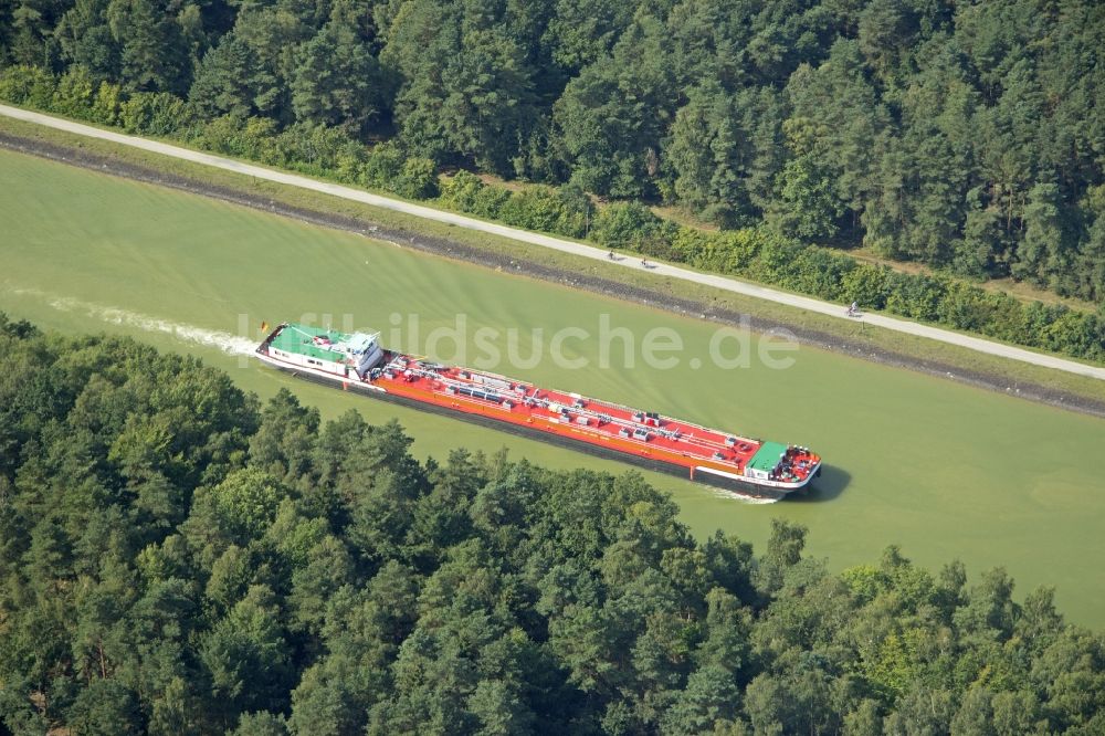 Luftbild Lüneburg - Elbe-Seitenkanal bei Lüneburg im Bundesland Niedersachsen