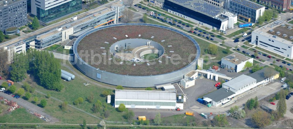 Berlin Adlershof von oben - Elektronen- Speicherring BESSY in Berlin-Adlershof