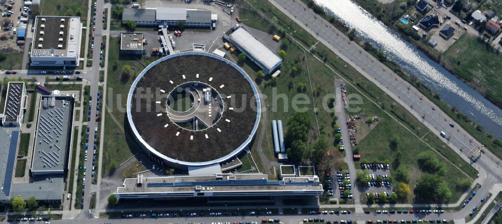 Berlin Adlershof von oben - Elektronen- Speicherring BESSY in Berlin-Adlershof