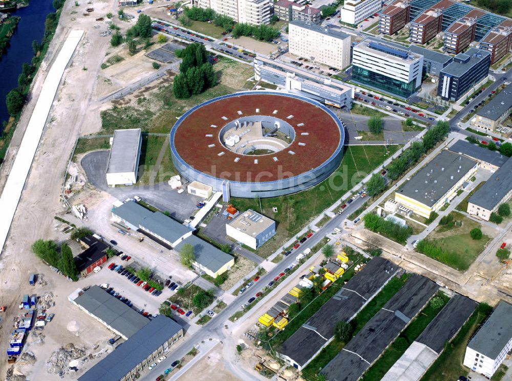 Berlin Adlershof von oben - Elektronen- Speicherring BESSY in Berlin-Adlershof