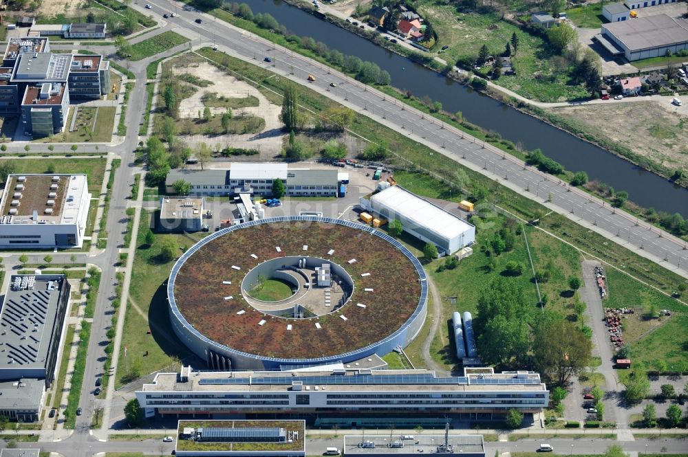 Luftbild Berlin Adlershof - Elektronen- Speicherring BESSY in Berlin-Adlershof