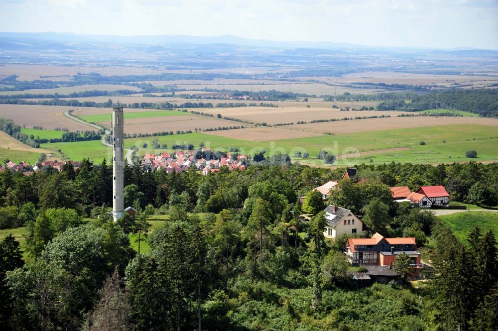 Luftaufnahme Elleben OT Riechheim - Elleben OT Riechheim im Bundesland Thüringen